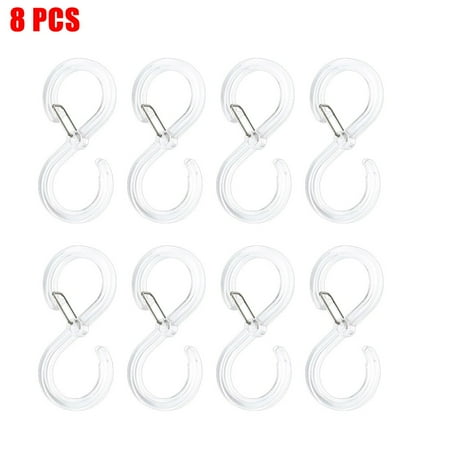 8Pcs S Hooks for Hanging 2.5 inch Heavy Duty S Hooks with Safety Buckle S Shaped Hooks Kitchen Pot Rack Hooks Closet Hooks for Hanging Plants Clothes Kitchen Utensil Pots and Pans Bags
8Pcs S Hooks for Hanging 2.5 inch Heavy Duty S Hooks with Safety Buckle S Shaped Hooks Kitchen Pot Rack Hooks Closet Hooks for Hanging Plants Clothes Kitchen Utensil Pots and Pans Bags