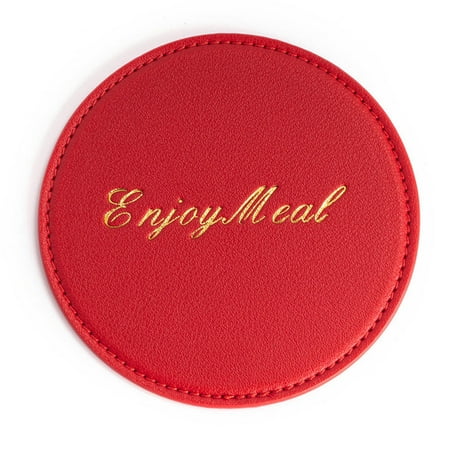 MINM New Style PU Leather Coaster Waterproof Heat Resistant Round Cup Coaster Cup Mat Insulation Mat Bowl Placemat Tableware Home Decor
MINM New Style PU Leather Coaster Waterproof Heat Resistant Round Cup Coaster Cup Mat Insulation Mat Bowl Placemat Tableware Home Decor