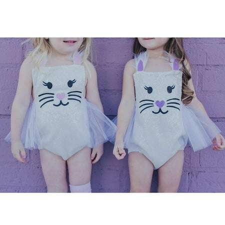 Easter Lovely Baby Girls Romper Dress Cartoon Rabbit Printed Sleeveless Belt Backless Jumpsuits 0-24M
Easter Lovely Baby Girls Romper Dress Cartoon Rabbit Printed Sleeveless Belt Backless Jumpsuits 0-24M