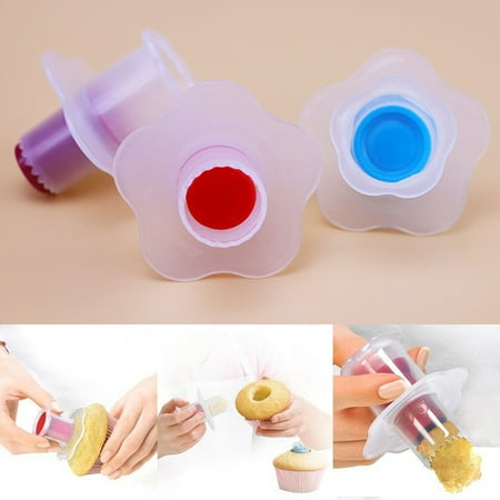 Riguas 3Pcs Cupcake Corers Food Grade Non-Stick Smooth Edge Compact Size BPA Free Multipurpose Plastic Cupcake Plunger Pastry Corers Kitchen Gadget for Home
Riguas 3Pcs Cupcake Corers Food Grade Non-Stick Smooth Edge Compact Size BPA Free Multipurpose Plastic Cupcake Plunger Pastry Corers Kitchen Gadget for Home