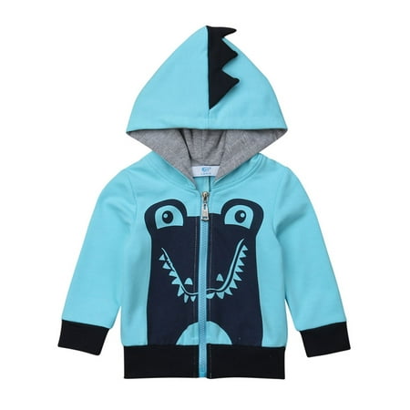 Aunavey Little Baby Boys Shark Dinosaur Zip-up Hoodie Sweatshirt Costume Hooded Jacket Outwear
Aunavey Little Baby Boys Shark Dinosaur Zip-up Hoodie Sweatshirt Costume Hooded Jacket Outwear