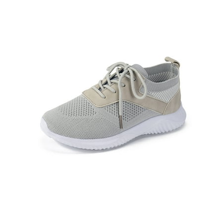 Ritualay Ladies Flats Slip On Walking Shoes Elatsic Sock Sneakers Breathable Lightweight Athletic Shoe Womens Women Mesh Gray 5
Ritualay Ladies Flats Slip On Walking Shoes Elatsic Sock Sneakers Breathable Lightweight Athletic Shoe Womens Women Mesh Gray 5