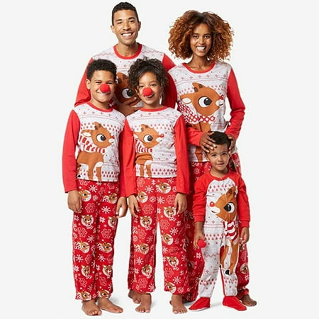 DOYOUDO Pajamas Set Christmas Family Matching Pajamas Set Men And Women Christmas Party Parent-child Pajamas Holiday Decoration
DOYOUDO Pajamas Set Christmas Family Matching Pajamas Set Men And Women Christmas Party Parent-child Pajamas Holiday Decoration