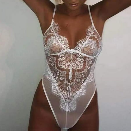 Munlar Lingerie For Women Womens Underwear Women Sexy Soild Exquisite Lace Lingerie Bodysuit Cut-Out Sleepwear
Munlar Lingerie For Women Womens Underwear Women Sexy Soild Exquisite Lace Lingerie Bodysuit Cut-Out Sleepwear