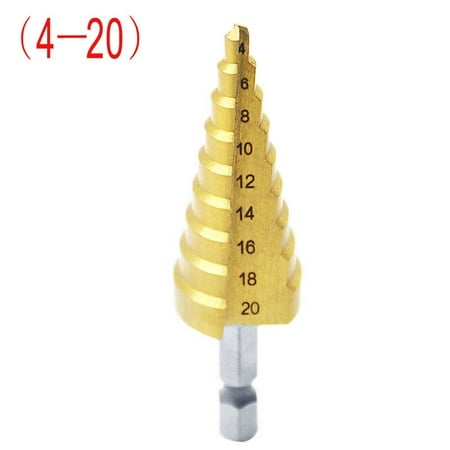 BAMILL 3 pieces of high-speed steel titanium drill bits 4-12 4-20 4-32 tool drill bits
BAMILL 3 pieces of high-speed steel titanium drill bits 4-12 4-20 4-32 tool drill bits