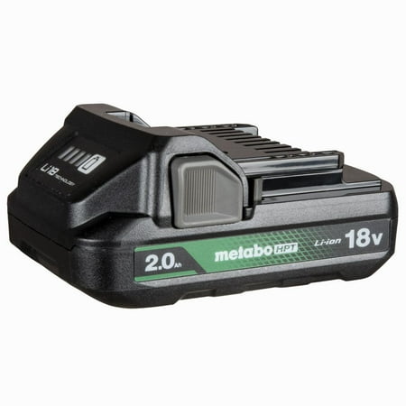 Metabo Hpt Promotional 18 Volt 2.0Ah Lithium Ion Battery With Fuel Indicator
Metabo Hpt Promotional 18 Volt 2.0Ah Lithium Ion Battery With Fuel Indicator