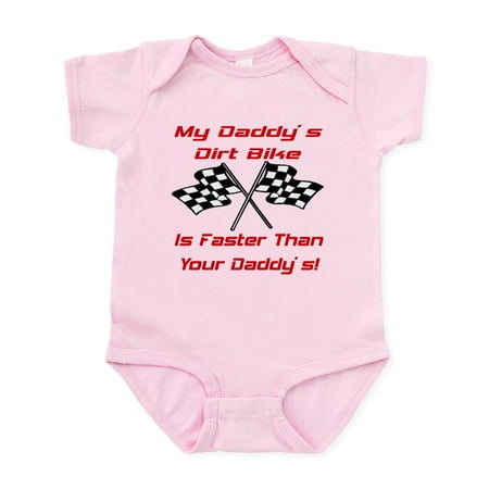 CafePress - Daddys Dirt Bike Is Fast Infant Bodysuit - Baby Light Bodysuit Size Newborn - 24 Months
CafePress - Daddys Dirt Bike Is Fast Infant Bodysuit - Baby Light Bodysuit Size Newborn - 24 Months