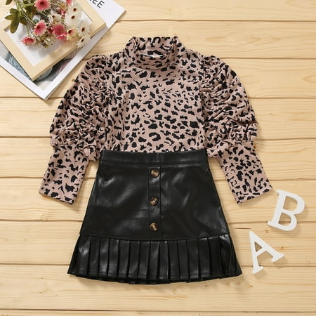 KONBECA Infant Girls Tops Skirt Outfit Sets Toddler Girls Mid-high Collar Long-sleeved Bottoming Shirt And Pleated Solid Skirt Two-piece Little Girls Top Infant Skirt Set Black (18-24 Months)
KONBECA Infant Girls Tops Skirt Outfit Sets Toddler Girls Mid-high Collar Long-sleeved Bottoming Shirt And Pleated Solid Skirt Two-piece Little Girls Top Infant Skirt Set Black (18-24 Months)
