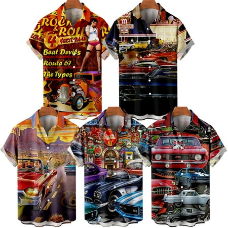 MLFU Toddler Boys Vintage Car Aloha Beach Hawaiian Shirt Regular Party Clothing Apparel Up to 8XL
MLFU Toddler Boys Vintage Car Aloha Beach Hawaiian Shirt Regular Party Clothing Apparel Up to 8XL