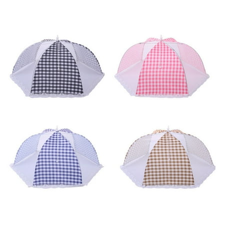 ✪ 4 Pcs Pop-Up Mesh Screen Food Cover Tent Reusable Collapsible Anti Fly Mosquitoes Umbrella Food Cover Net Protector for Home Outdoor Party Picnic 
✪ 4 Pcs Pop-Up Mesh Screen Food Cover Tent Reusable Collapsible Anti Fly Mosquitoes Umbrella Food Cover Net Protector for Home Outdoor Party Picnic
