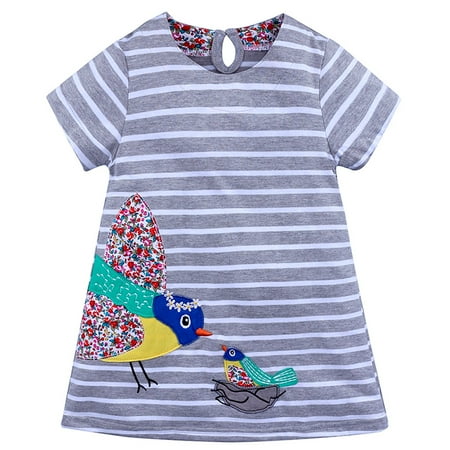 EHTMSAK Infant Baby Toddler Child Children Kids Animal Dresses for Girls Dress Summer Short Sleeve Sundress Gray 18M-6Y 5Y
EHTMSAK Infant Baby Toddler Child Children Kids Animal Dresses for Girls Dress Summer Short Sleeve Sundress Gray 18M-6Y 5Y