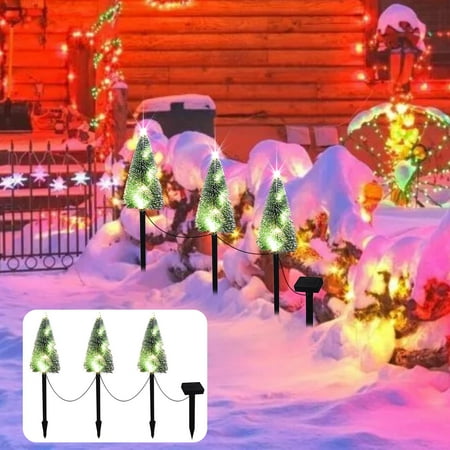 Banghong Christmas And Daily Practical Outdoor Christmas Decorations Solar Christmas Tree Outdoor Garden Christmas Decoration Lights Garden Led Light For Garden path yard lawn Decor
Banghong Christmas And Daily Practical Outdoor Christmas Decorations Solar Christmas Tree Outdoor Garden Christmas Decoration Lights Garden Led Light For Garden path yard lawn Decor