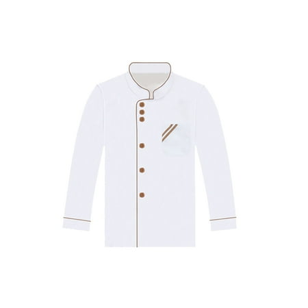 Meizhencang 1Pc Unisex Single Breasted Long Sleeve Chef Coat Working Uniform Cook Clothes
Meizhencang 1Pc Unisex Single Breasted Long Sleeve Chef Coat Working Uniform Cook Clothes