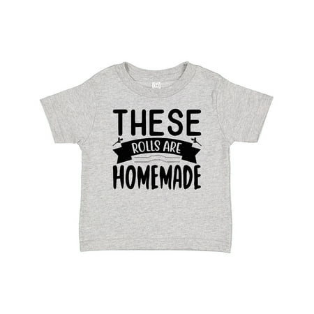 Inktastic Thanksgiving These Rolls Are Homemade Gift Baby Boy or Baby Girl T-Shirt