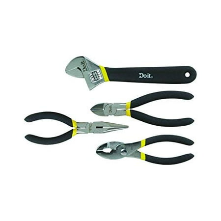Do it 4-Piece Pliers And Wrench Set