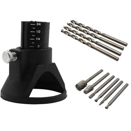 11 Pcs Multipurpose Cutting Guide Kit HSS Routing Router Bits and 4Pcs Twist Drill Bit for Tools
11 Pcs Multipurpose Cutting Guide Kit HSS Routing Router Bits and 4Pcs Twist Drill Bit for Tools