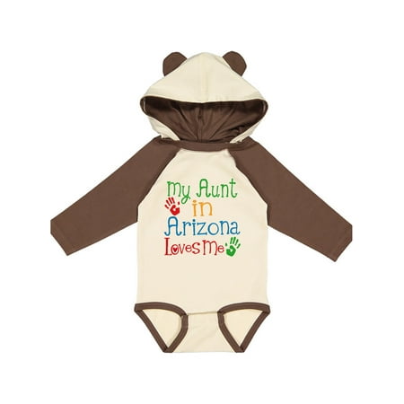 Inktastic Arizona Aunt Loves Me Nephew Gift Baby Boy or Baby Girl Long Sleeve Bodysuit
Inktastic Arizona Aunt Loves Me Nephew Gift Baby Boy or Baby Girl Long Sleeve Bodysuit