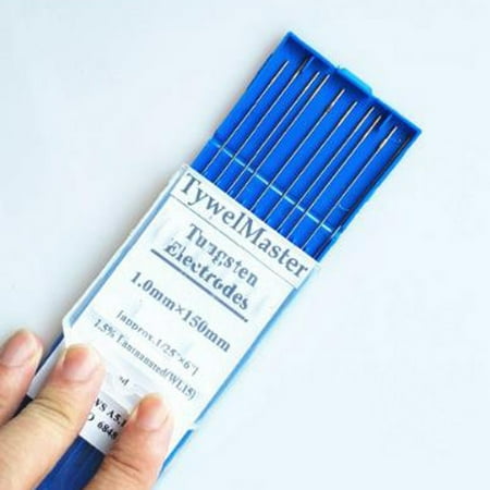 10PCS WL15 Tungsten Welding Electrode Tig Rod 1.0/1.6 /2.0/2.4/3.0/3.2/4.0*150mm