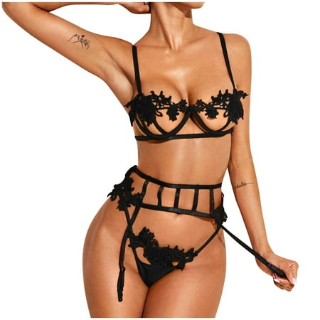 For Him Womens Thong Seamless Thong Seamless G String Thongs Floral Lace Underwire Push Up Garter Belt Lingerie Low Waist T-Back Panties No Show Panties See Through
For Him Womens Thong Seamless Thong Seamless G String Thongs Floral Lace Underwire Push Up Garter Belt Lingerie Low Waist T-Back Panties No Show Panties See Through