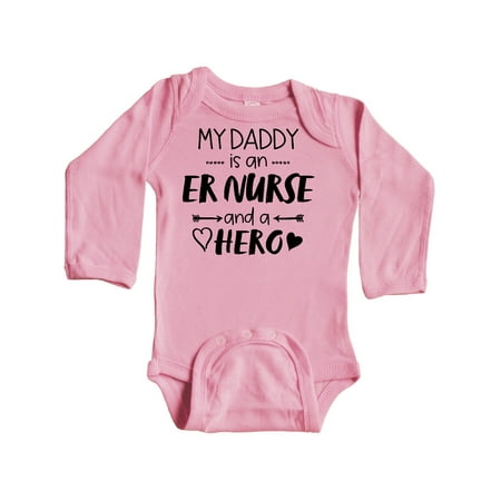 Inktastic My Daddy is an ER Nurse and a Hero Gift Baby Boy or Baby Girl Long Sleeve Bodysuit
Inktastic My Daddy is an ER Nurse and a Hero Gift Baby Boy or Baby Girl Long Sleeve Bodysuit