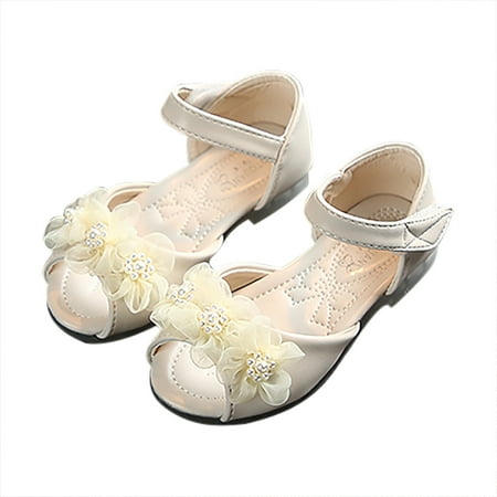 Mikilon Toddler Shoes Baby Girls Princess Soft Non-slip Flowers Pearl Summer Sandals Girls Sandals Little Girls 5.5-6 Years on Discount
Mikilon Toddler Shoes Baby Girls Princess Soft Non-slip Flowers Pearl Summer Sandals Girls Sandals Little Girls 5.5-6 Years on Discount