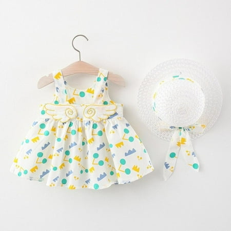 Newborn Girls Clothes Baby Clothes Infant Newborn Baby Girl Dress Summer Temperament Cute Crown Sling Print Dress Small Hat Children Girl Clothing
Newborn Girls Clothes Baby Clothes Infant Newborn Baby Girl Dress Summer Temperament Cute Crown Sling Print Dress Small Hat Children Girl Clothing