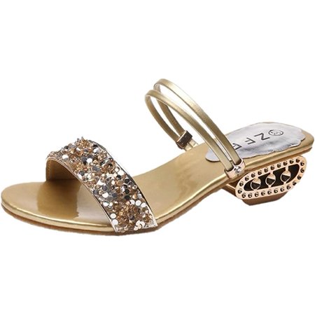 CoCopeaunts Summer Sandals for Women Low Wedge Heel Dress Sandals Bling Rhinestone Wedding Slippers Summer Beach Sandals Strap Wedge Shoes
CoCopeaunts Summer Sandals for Women Low Wedge Heel Dress Sandals Bling Rhinestone Wedding Slippers Summer Beach Sandals Strap Wedge Shoes
