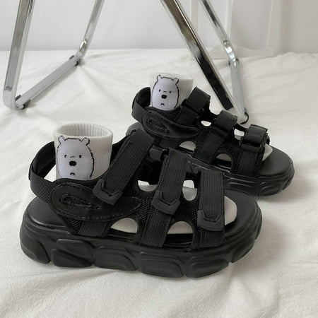 Sandals Female Summer 2021 Women Thick Bottom Sole Hook & Loop Shoe Wedge With Open Toe Platform Shoes
Sandals Female Summer 2021 Women Thick Bottom Sole Hook & Loop Shoe Wedge With Open Toe Platform Shoes
