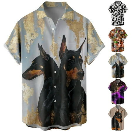 Plus Size Button Up Hawaiian Shirts with Breast Pocket Breathable Clothing Regular & Big Man Sizes
Plus Size Button Up Hawaiian Shirts with Breast Pocket Breathable Clothing Regular & Big Man Sizes