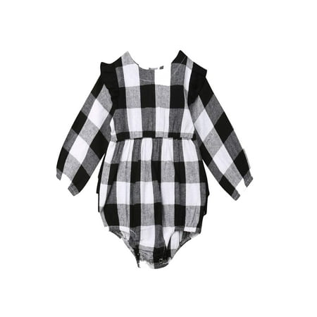Bmnmsl Newborn Toddler Kids Baby Girl Plaid Clothes Christmas Romper Jumpsuit Outfit
Bmnmsl Newborn Toddler Kids Baby Girl Plaid Clothes Christmas Romper Jumpsuit Outfit