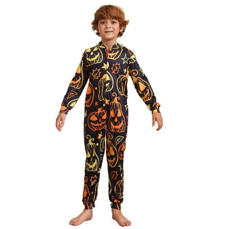 BULLPIANO Family Halloween Outfit One-piece Hoodie Pajamas Cosplay Pumpkin Print Homewear Sleepwear Jumpsuit Costume For Men/Women/kids/baby
BULLPIANO Family Halloween Outfit One-piece Hoodie Pajamas Cosplay Pumpkin Print Homewear Sleepwear Jumpsuit Costume For Men/Women/kids/baby