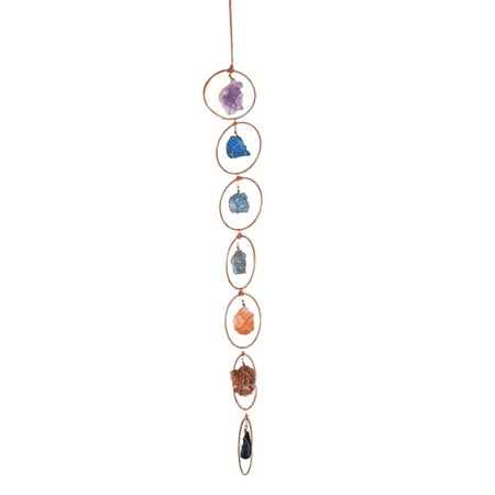 Yoone Wall Pendant Unique 7 Chakra Wall Art Raw Crystal Gemstone Hanging Decoration for Living Room
Yoone Wall Pendant Unique 7 Chakra Wall Art Raw Crystal Gemstone Hanging Decoration for Living Room