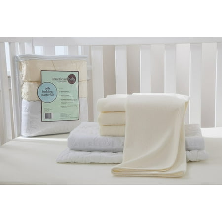 American Baby Company Crib Starter Kit - Ecru