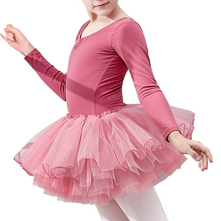 HTGFGMGW Girls Dresses Girls Spring and Autumn Long Sleeve Tutu Training Clothing Dance Performance Clothing Dresses for Girls G
HTGFGMGW Girls Dresses Girls Spring and Autumn Long Sleeve Tutu Training Clothing Dance Performance Clothing Dresses for Girls G