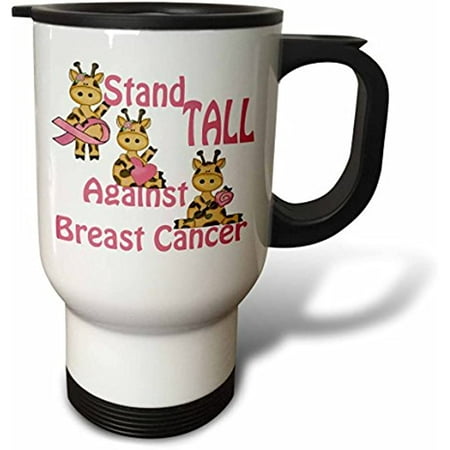 3dRose Stand Tall Against Breast Cancer Cute Giraffes Awareness Ribbon Cause Design Stainless Steel Travel Mug 14 oz Multicolor
3dRose Stand Tall Against Breast Cancer Cute Giraffes Awareness Ribbon Cause Design Stainless Steel Travel Mug 14 oz Multicolor