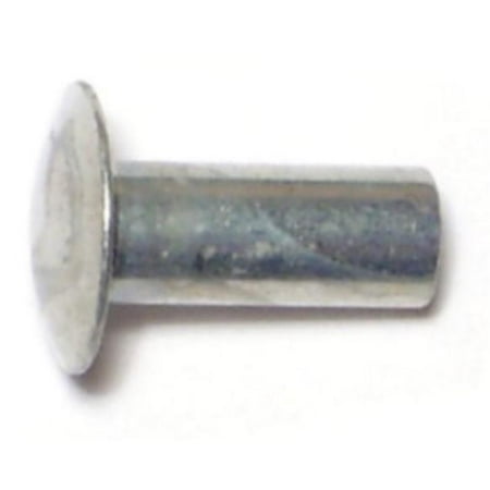 3/16 x 7/16 Zinc Plated Steel Tubular Rivets TRIVT-100 (36 pcs.)