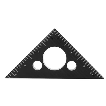 Thickened 45 Degree Aluminum Alloy Triangular Angle Ruler Woodworking Measuring Tool
Thickened 45 Degree Aluminum Alloy Triangular Angle Ruler Woodworking Measuring Tool