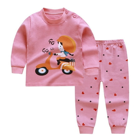 EHTMSAK Newborn Infant Toddler Baby Kids Children Child Girl T Shirts and Set Clothing Set Cartoon Print Long Sleeve Outfits Hot Pink 0-4Y 100
EHTMSAK Newborn Infant Toddler Baby Kids Children Child Girl T Shirts and Set Clothing Set Cartoon Print Long Sleeve Outfits Hot Pink 0-4Y 100