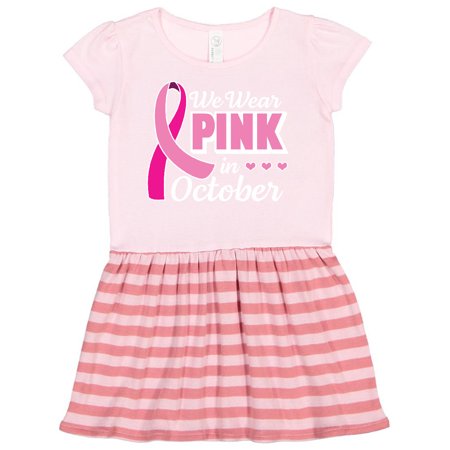Inktastic Breast Cancer Awareness We Wear Pink in October Gift Toddler Girl Dress
Inktastic Breast Cancer Awareness We Wear Pink in October Gift Toddler Girl Dress