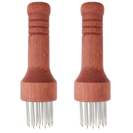 BESTONZON 2 Pcs Household Meat Tenderizer Stainless Steel Steak Needle Meat Pounding Tool
BESTONZON 2 Pcs Household Meat Tenderizer Stainless Steel Steak Needle Meat Pounding Tool