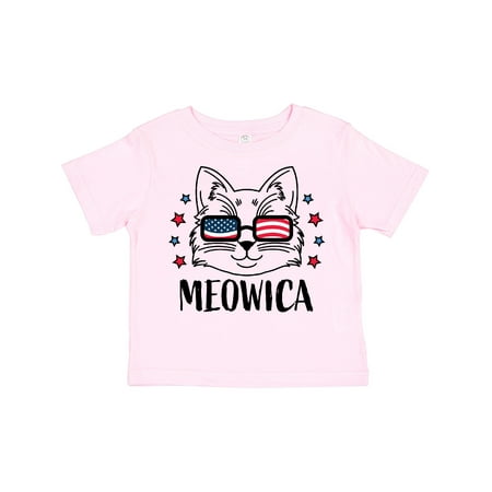 Inktastic 4th of July Meowica Cat in Flag Sunglasses Gift Toddler Boy or Toddler Girl T-Shirt
Inktastic 4th of July Meowica Cat in Flag Sunglasses Gift Toddler Boy or Toddler Girl T-Shirt