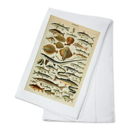 Fish C Vintage Bookplate Adolphe Millot Artwork (100% Cotton Tea Towel Decorative Hand Towel Kitchen and Home)
Fish C Vintage Bookplate Adolphe Millot Artwork (100% Cotton Tea Towel Decorative Hand Towel Kitchen and Home)