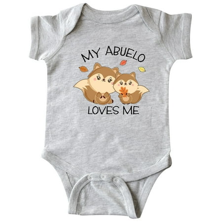 Inktastic My Abuelo Loves Me with Cute Squirrels in Autumn Gift Baby Boy or Baby Girl Bodysuit
Inktastic My Abuelo Loves Me with Cute Squirrels in Autumn Gift Baby Boy or Baby Girl Bodysuit