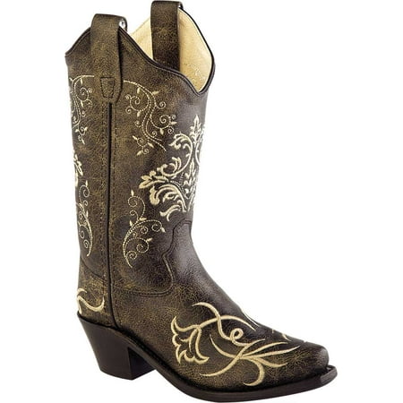 Old West Youth s Snip Toe Fashion Boots