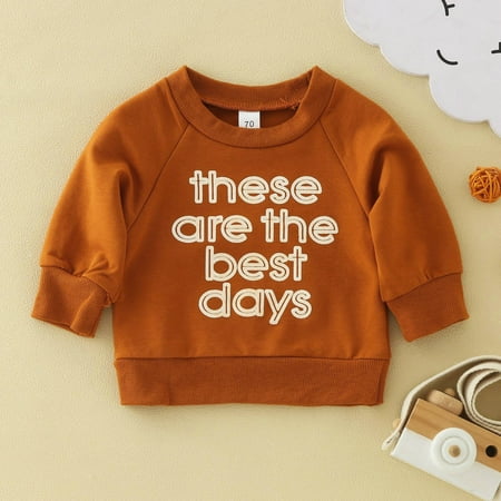 CHAOLEI Toddler Boys Girls Winter Long Sleeve Sweatshirt Outwear For Kids Clothes Cartoon Letter Prints Black Brown -Brown 2-3 Years
CHAOLEI Toddler Boys Girls Winter Long Sleeve Sweatshirt Outwear For Kids Clothes Cartoon Letter Prints Black Brown -Brown 2-3 Years