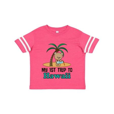 Inktastic 1st Trip to Hawaii Vacation Gift Toddler Boy or Toddler Girl T-Shirt
