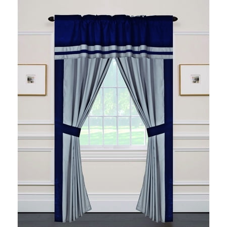 Belmar Curtain Set w/ Valance/ Tiebacks / Sheers