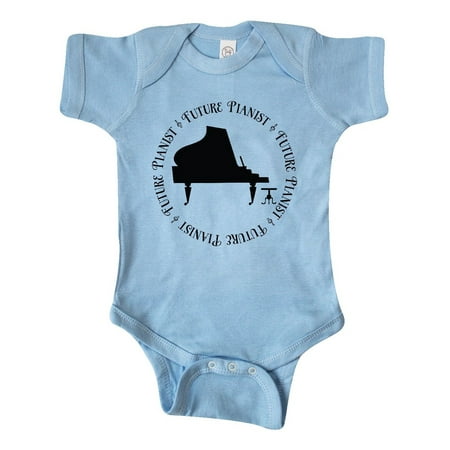 Inktastic Future Piano Player Gift Baby Boy or Baby Girl Bodysuit