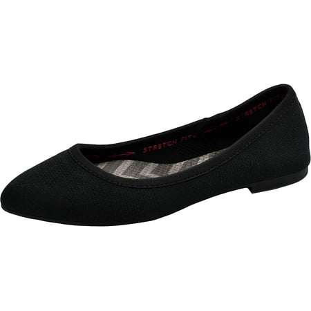 Skechers Women s Cleo Wham Black Flat 6 M US