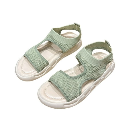 Knit Sandals for Women Comfortable Open Toe Solid Color Flat Shoes Platform Slide Sandals
Knit Sandals for Women Comfortable Open Toe Solid Color Flat Shoes Platform Slide Sandals